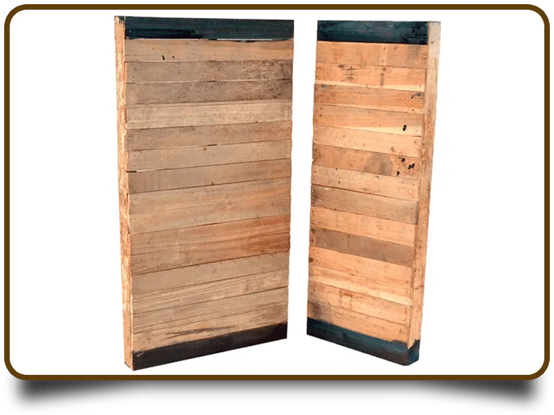 Camillas de madera para soporte de formaleta tradicional